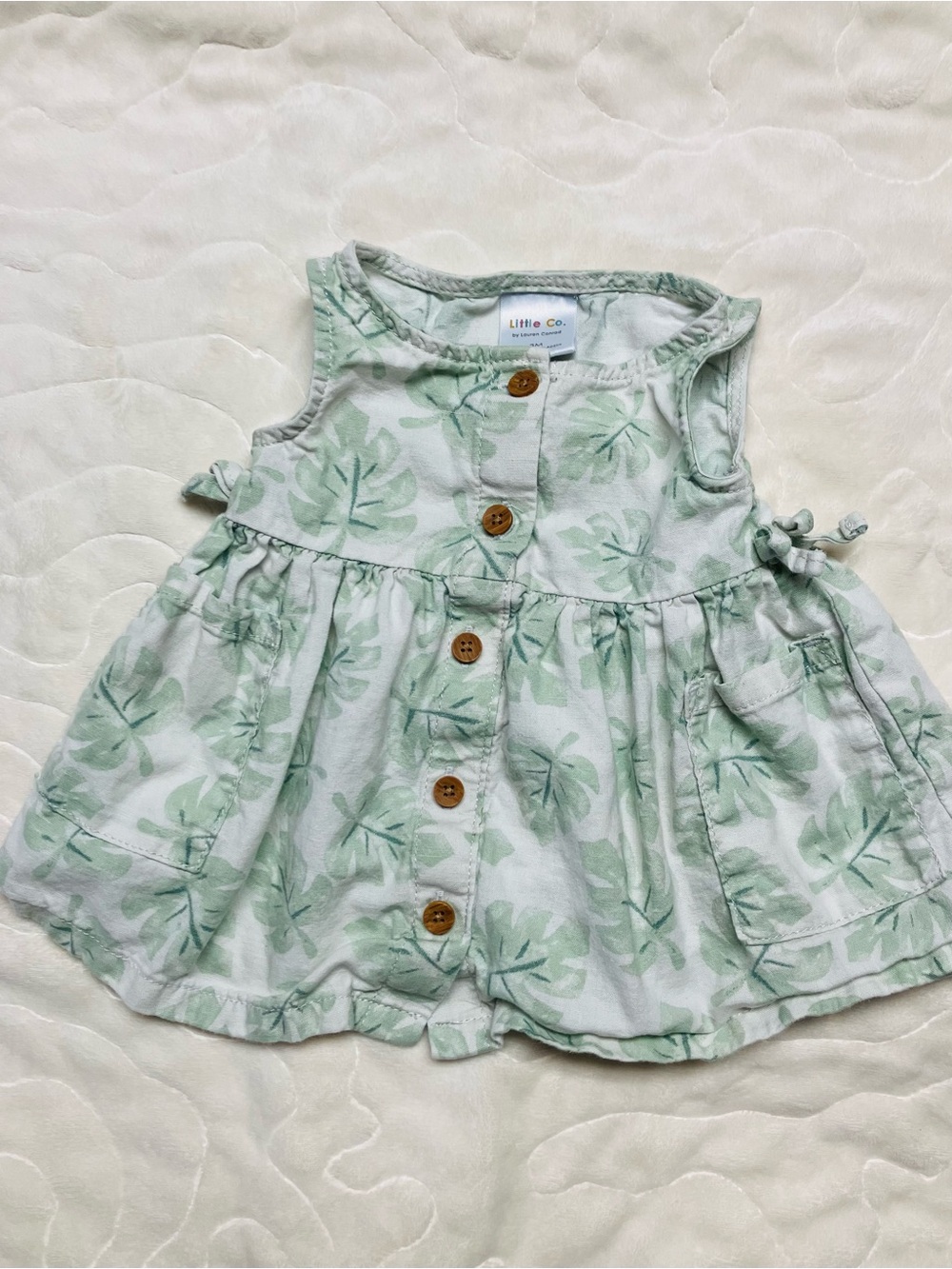 Organic Cotton & Linen Dress Little Co by Lauren Conrad